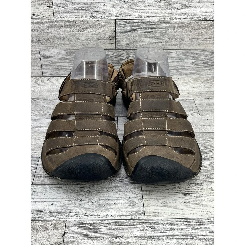 Keen Shoes Mens‎ Size 8.5 Fisherman Sandals Leather Closed Toe Outdoor Comfort